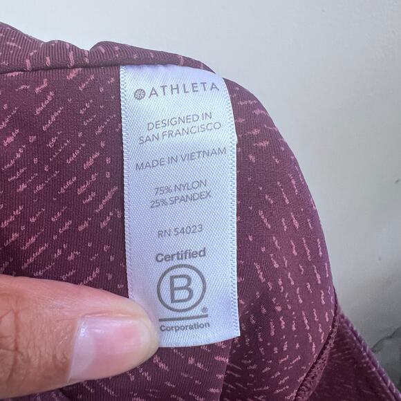 Athleta Salutation Stash Pocket Rainwater Tight High Rise Legging Women's XS - Picture 12 of 13